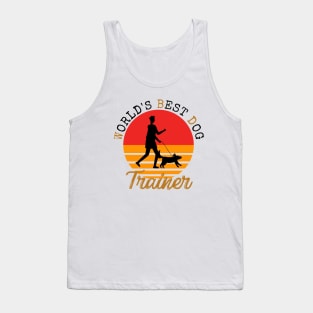 World's Best Dog Trainer Tank Top